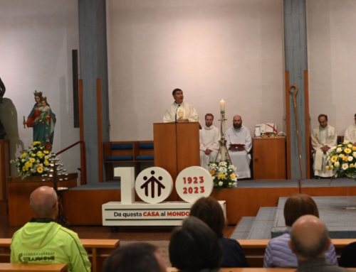 Il centenario festeggiato in cortile e in chiesa: lo Sport Day e la visita di Mons. Roberto Repole