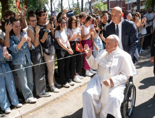 UPS-Roma: Emozione e gioia per la visita del Santo Padre presso la nostra Università