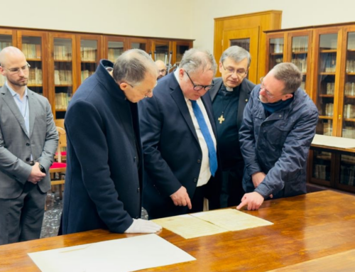 L’ambasciatore d’Israele presso la Santa Sede in visita alla sede torinese dell’UPS